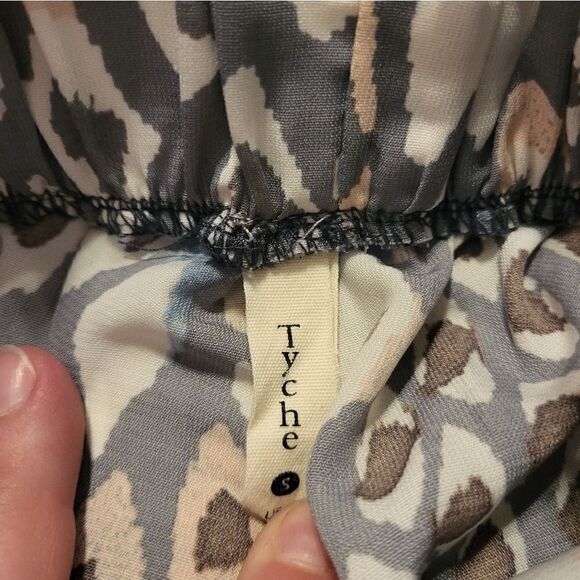 Tyche grey/blue high rise shorts - Picture 2 of 6